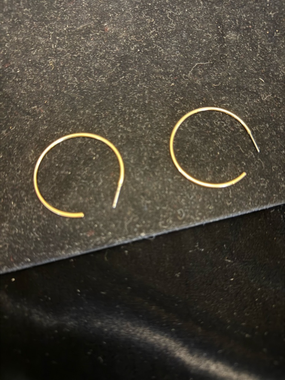 Classic Gold Thin Hoop Earrings - Minimalist Women’s Jewelry